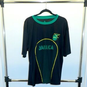 Black & Green Jamaica Jersey